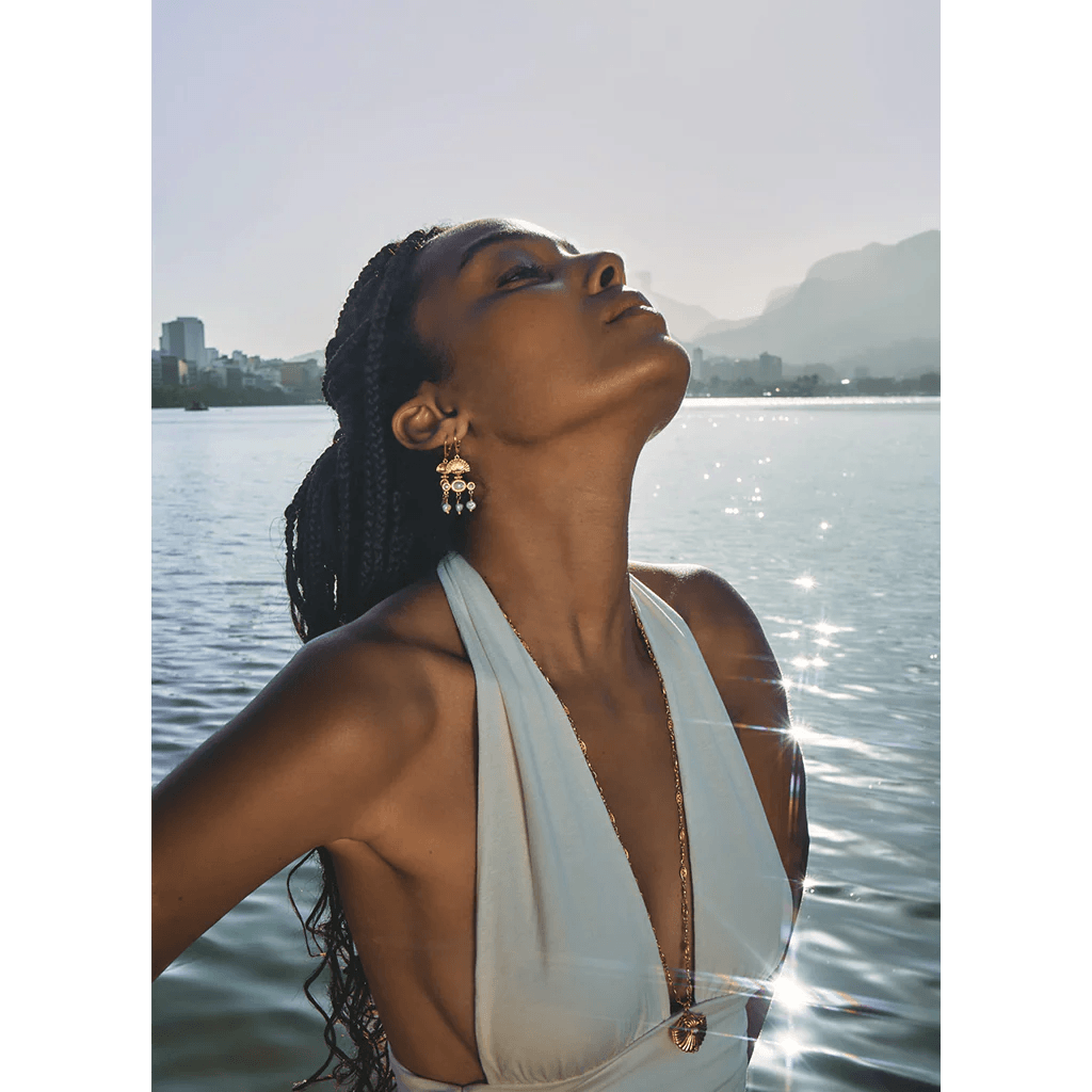 Колье Lorelei с подвеской ракушкой