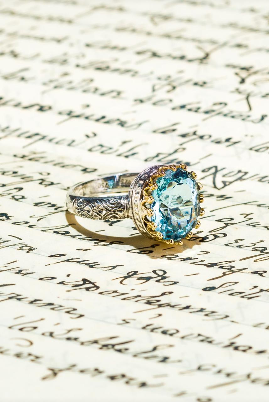 Кольцо Корона TOPAZ