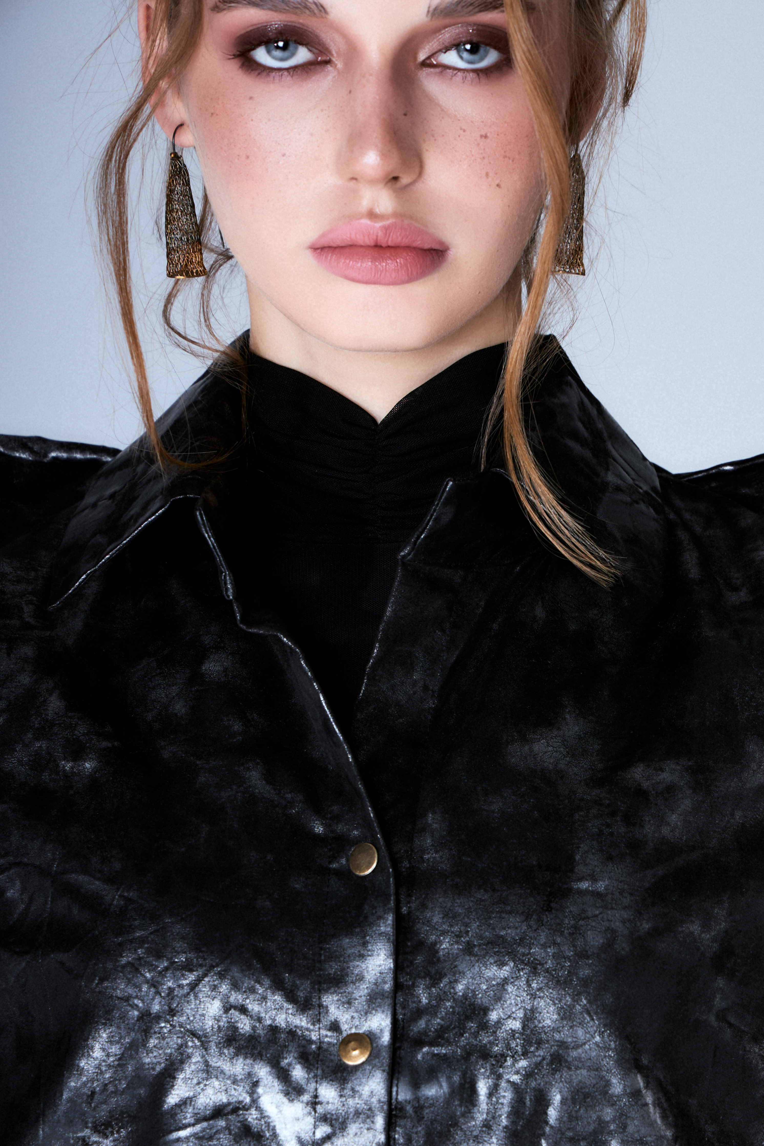 Серьги Футуристические